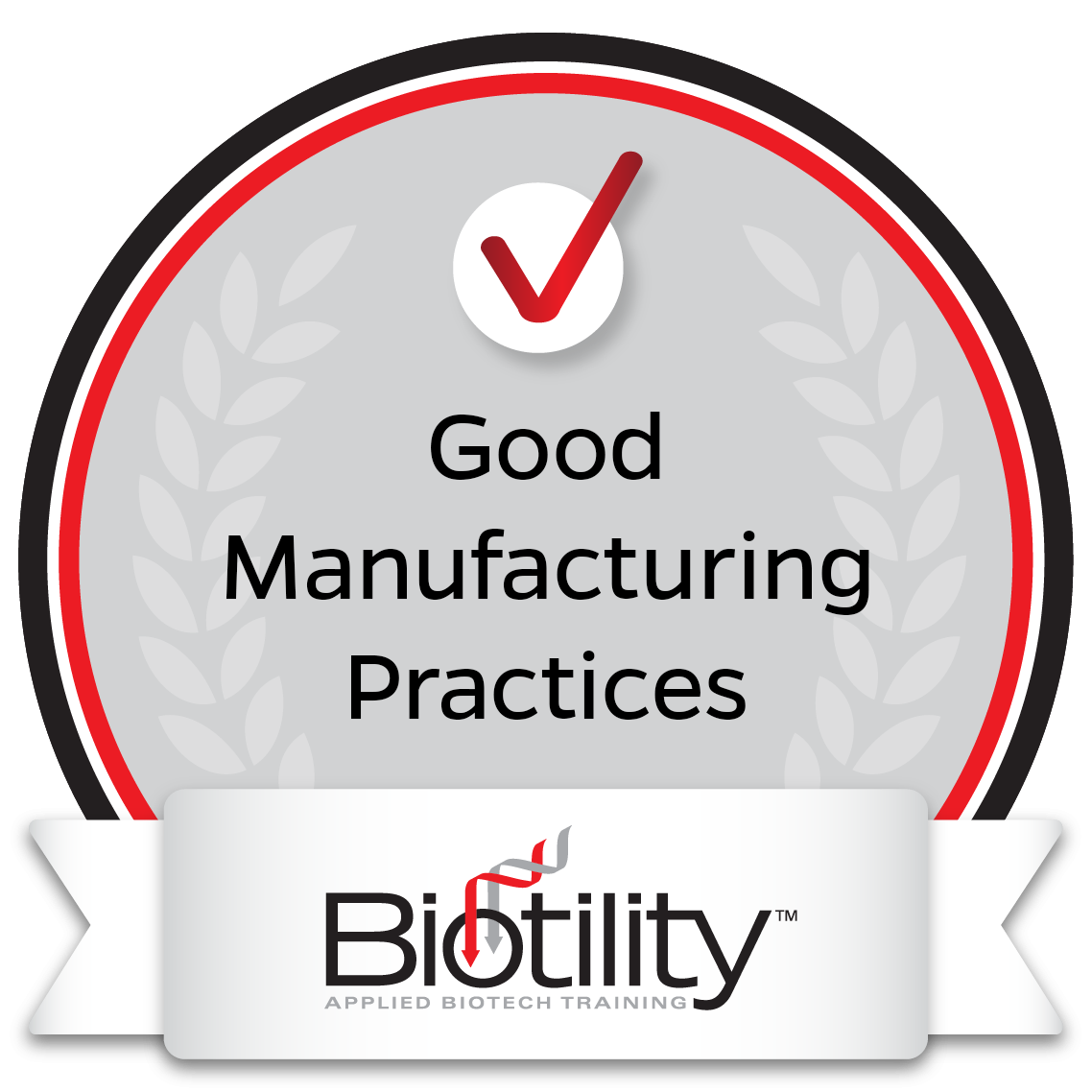 Good Manufacturing Practices badge