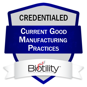 cGMP Badge