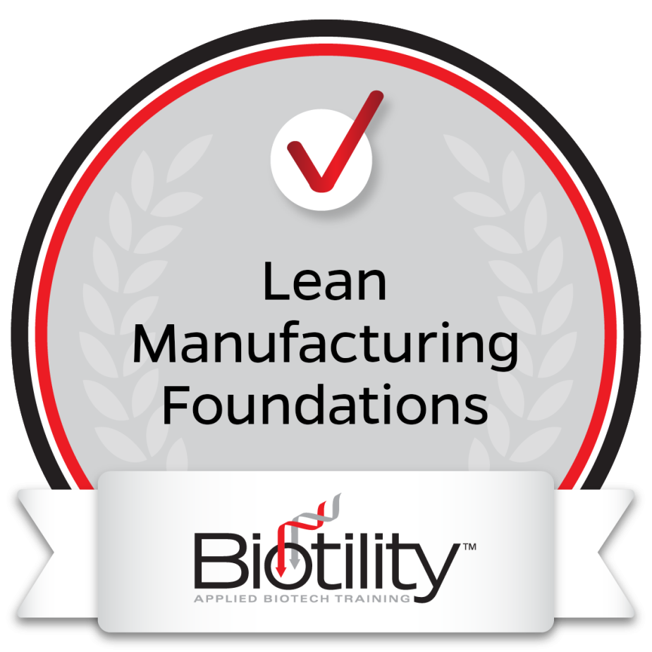 Lean Manufacturing Foundations badge