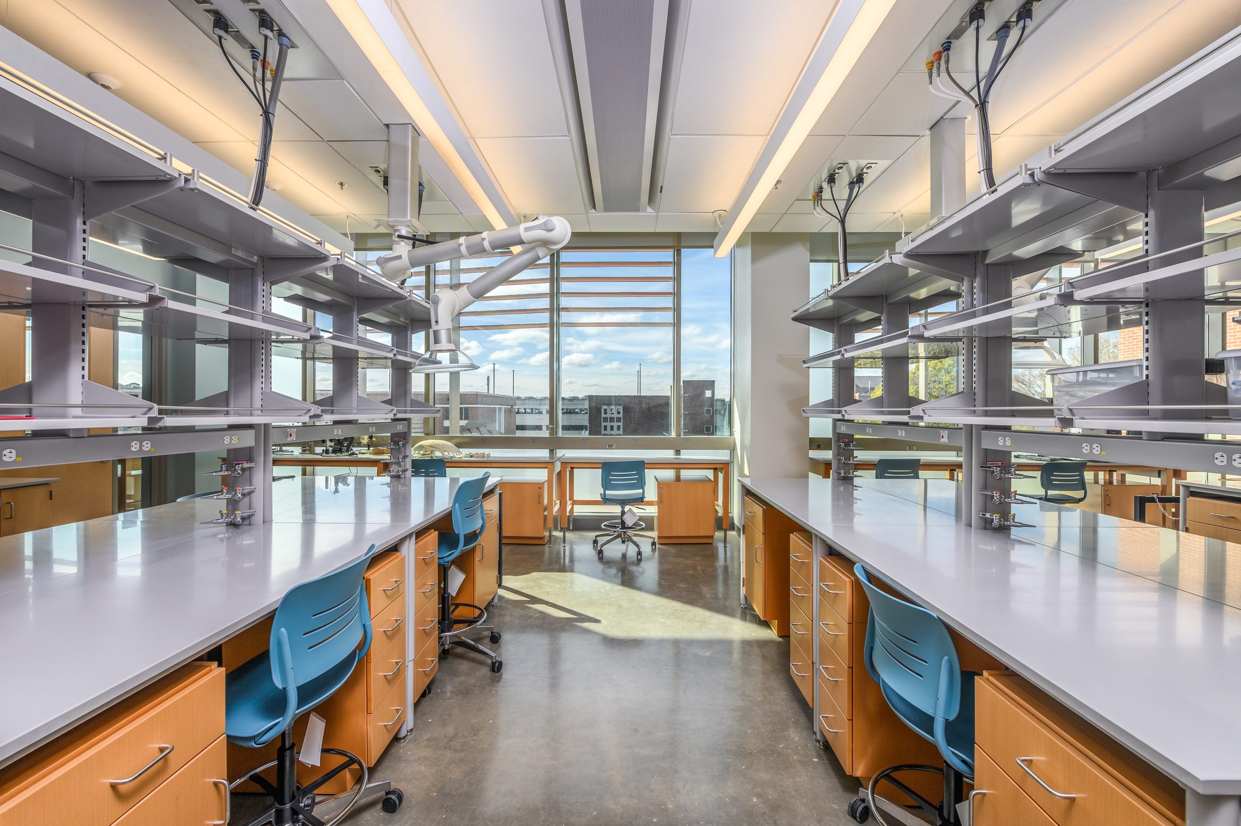 photo of a lab at a research facility
