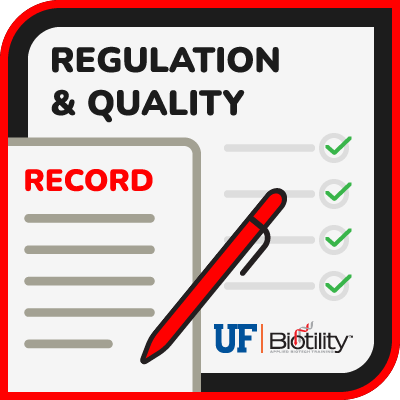 BACE badge: Regulation and Quality