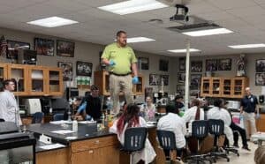 Matt Hyde Classroom Photo