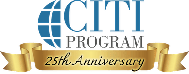 CITI Program 25th anniversary logo