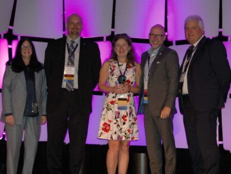 Tammy Mandell with members of the BioFlorida Team